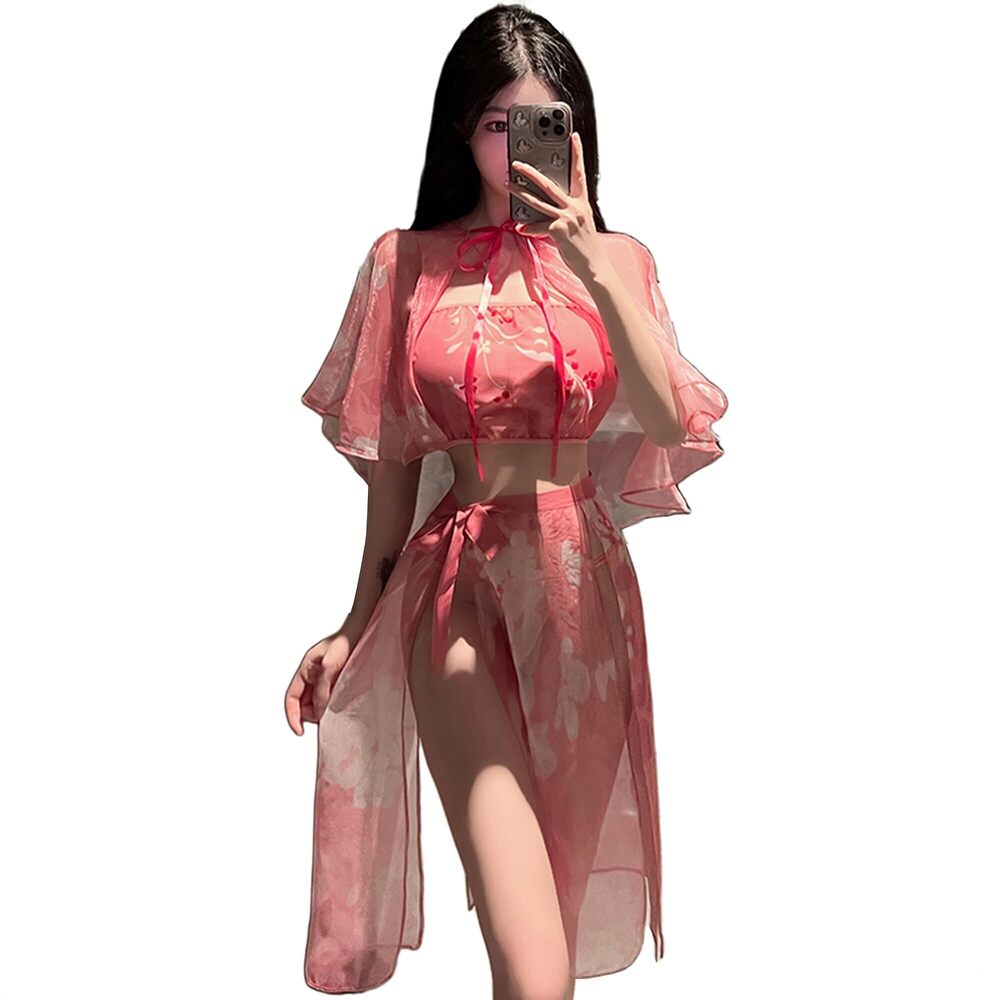 3660 Anime Cosplay Lingerie Classical Embroidered Hanfu Asian RolePlay Suit